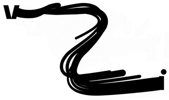 Vi (stylised Logo In Black And White) Device mark 4639262 Trademark