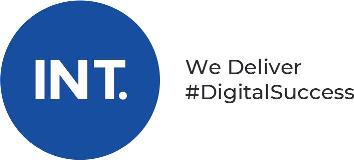 Int. We Deliver #digitalsuccess (logo) Device mark 4653299 Trademark