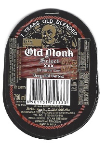 Old Monk Select Xxx Premium Rum Device mark 4663931 Trademark