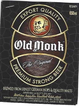 Old Monk Premium Strong Beer Device mark 4663936 Trademark