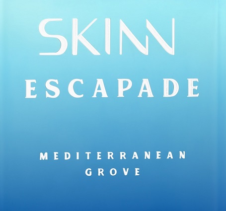 Skinn Escapade Mediterranean Grove Logo Device mark 4674344 Trademark