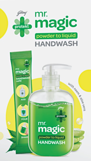 Godrej Protekt Mr. Magic Handwash Device mark 4675411 Trademark