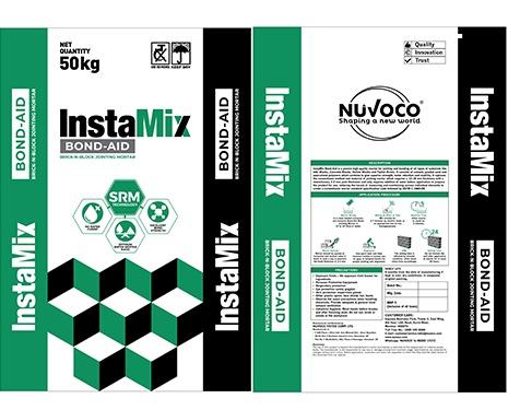 Instamix Bond-aid Brick-n-block Joint Mortar ( Packing) Device mark 4676454 Trademark
