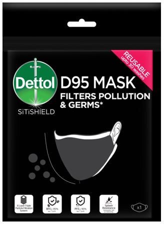 Dettol D95 Mask With Device Device mark 4677483 Trademark