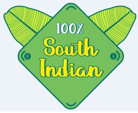 100% South Indian Device mark 4705718 Trademark