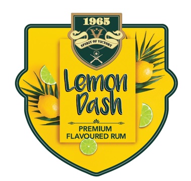 1965 Spirit Of Victory Lemon Dash Premium Flavoured Rum (label) Device mark 4708541 Trademark
