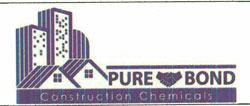 Pure Bond Construction Chemicals Device mark 4710237 Trademark
