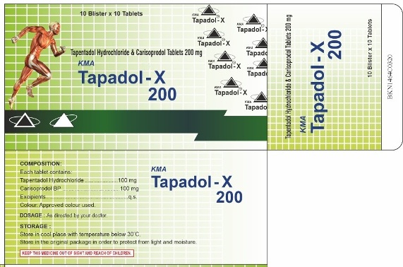 Kma Tapadol-x 200 Device mark 4719245 Trademark
