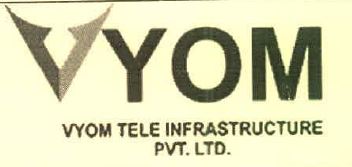 Vyom Tele Infrastructure Pvt. Ltd. Device mark 4721328 Trademark
