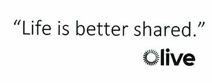 Life Is Better Shared Olive Device mark 4721435 Trademark