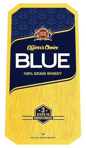 Officer's Choice Blue Deluxe Grain Whisky Device mark 4721805 Trademark