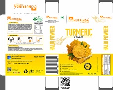 Packaging Of Nutrinda Turmeric Powder Device mark 4724628 Trademark