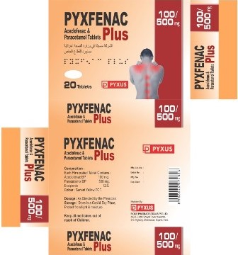 Pyxfenac Plus Device mark 4731384 Trademark