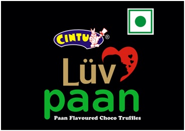 Cintu Luv Paan Paan Flavoured Choco Truffles Device mark 4739093 Trademark