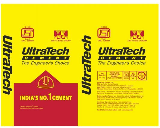 Ultratech Cement The Engineer's Choice India's No.1 Cement Device mark 4750792 Trademark