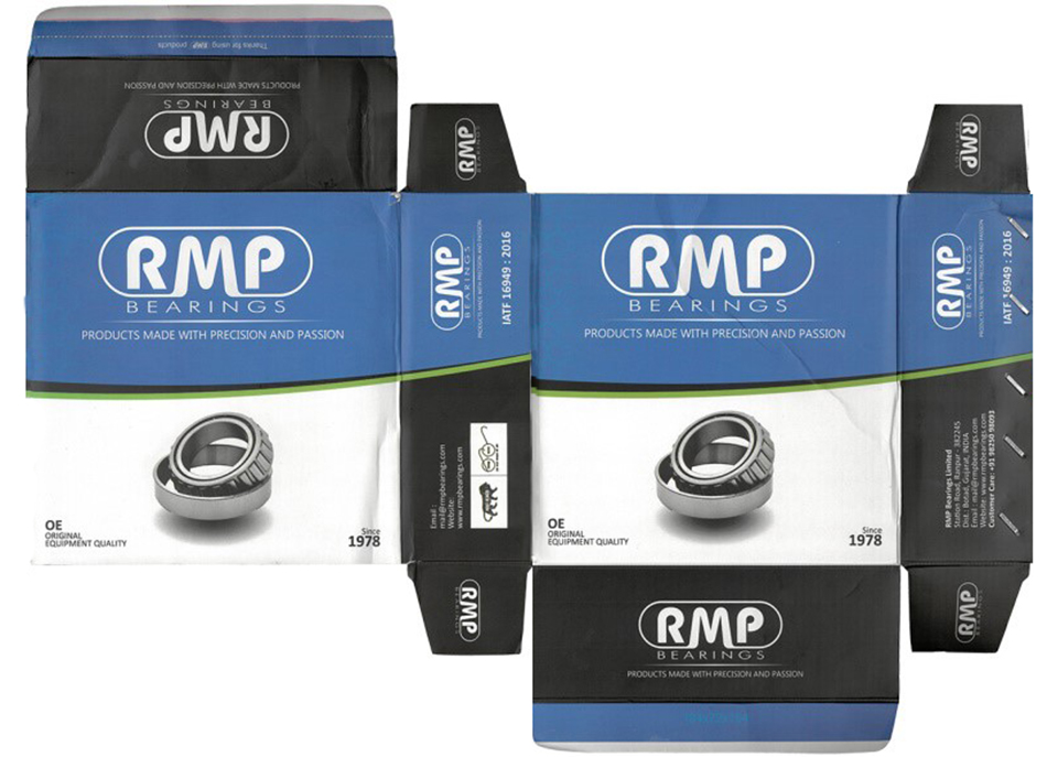 Rmp Bearings (label) Device mark 4762440 Trademark