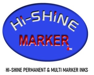Hi-shine Marker With Hi-shine Permanent & Multi Marker Inks (label) Device mark 4768161 Trademark