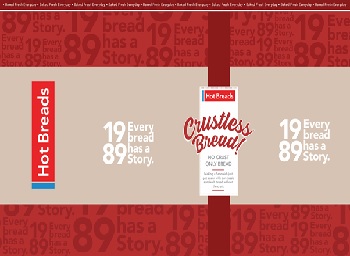 Hot Breads Crustless Bread Device mark 4789796 Trademark