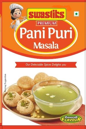 Swastiks Pani Puri Masala (label) Device mark 4795567 Trademark