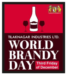 Tilaknagar Industries Ltd. World Brandy Day Third Friday Of December (device) Device mark 4796233 Trademark