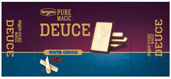 Britannia Puremagic Deuce White Choco Device mark 4797478 Trademark