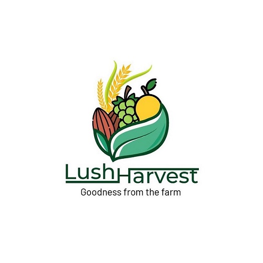 Lushharvest With Tagline Goodness From The Farm Device mark 4806871 Trademark