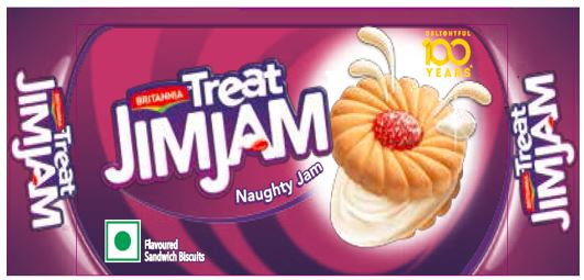 Britannia Treat Jimjam Device mark 4809641 Trademark