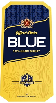 Officer's Choice Blue Premier Grain Whisky Device mark 4815581 Trademark
