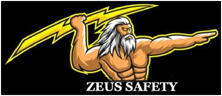 Zeus Safety (with Device) Device mark 4832725 Trademark