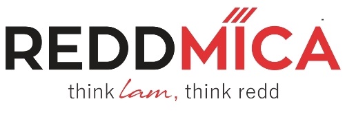 Reddmica With Logo & Tagline "think Lam, Think Redd" Device mark 4841926 Trademark