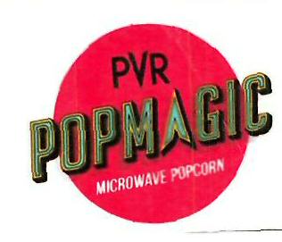 Pvr Popmagic Microwave Popcorn Device mark 4845010 Trademark