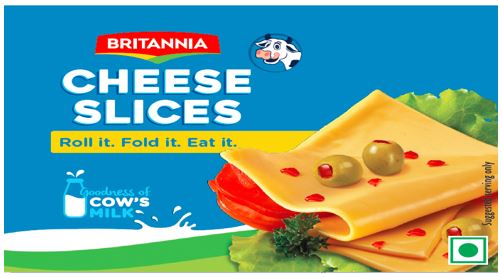 Britannia Cheese Slices Device mark 4847003 Trademark
