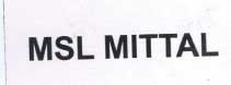 Msl Mittal Device mark 4847892 Trademark