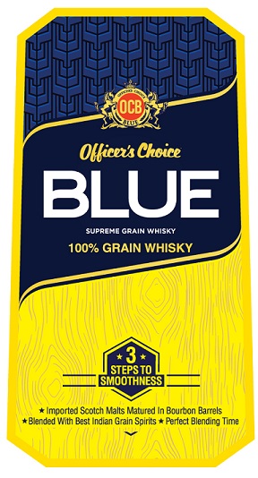 Officer's Choice Blue Supreme Grain Whisky Device mark 4848806 Trademark