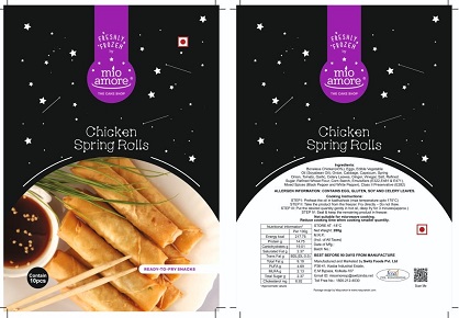 Mio Amore Chicken Spring Rolls With Device Device mark 4859492 Trademark