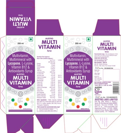 Austro Multi-vitamin Device mark 4862115 Trademark