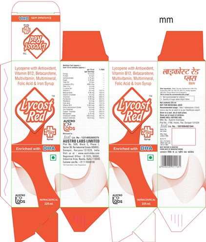 Lycost Red Plus Device mark 4862116 Trademark