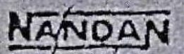 Nandan Device mark 4862696 Trademark