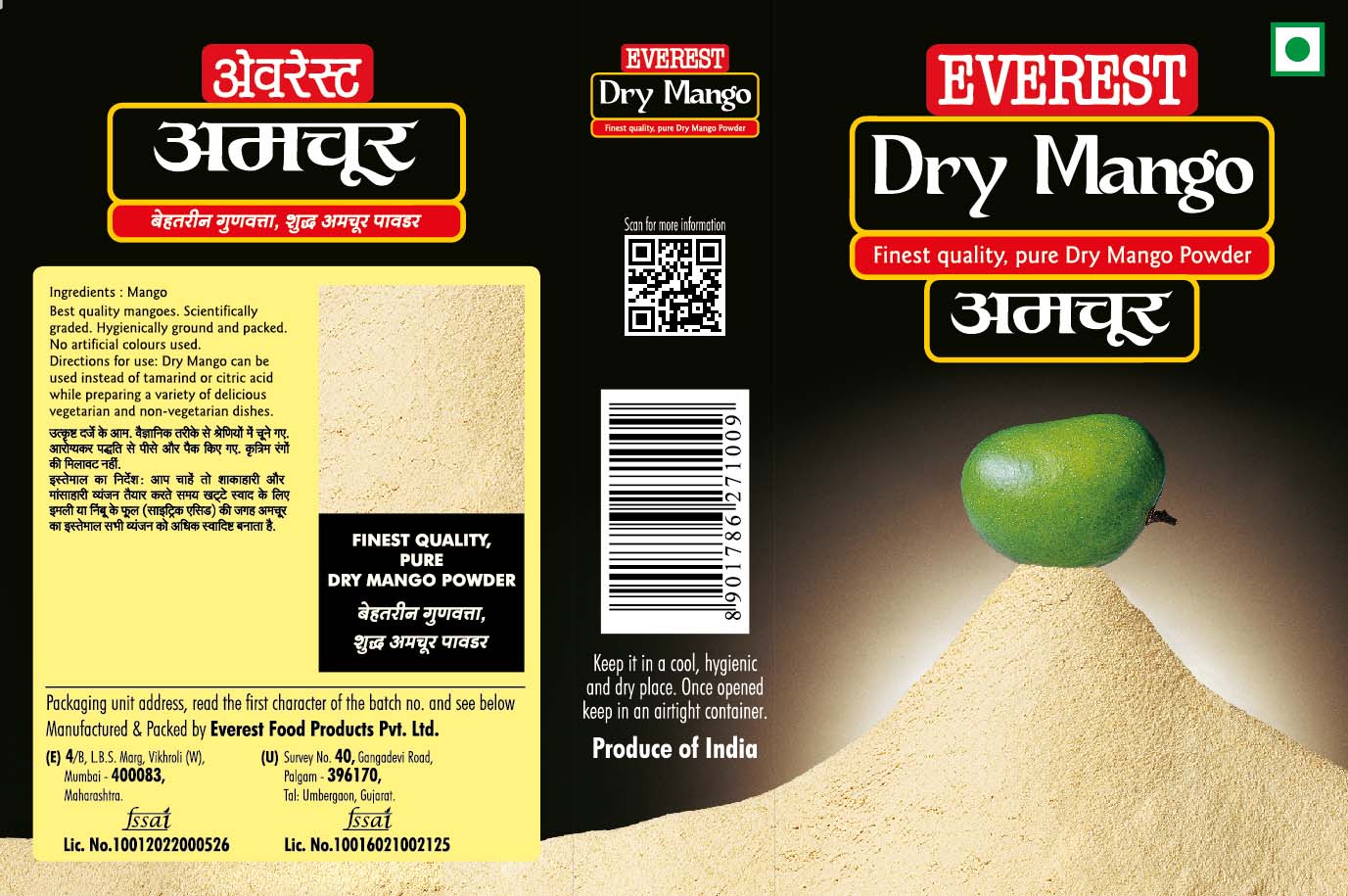 Everest Dry Mango Device mark 4865419 Trademark