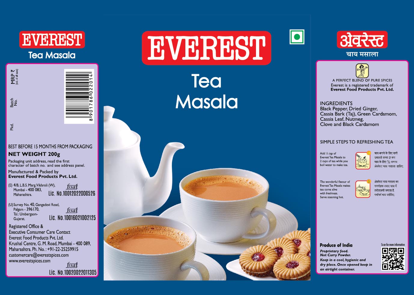 Everest Tea Masala Device mark 4866204 Trademark