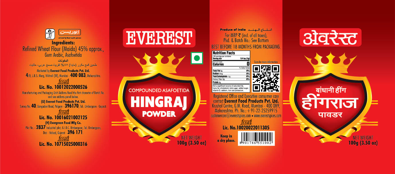 Everest Hingraj Powder Device mark 4866213 Trademark