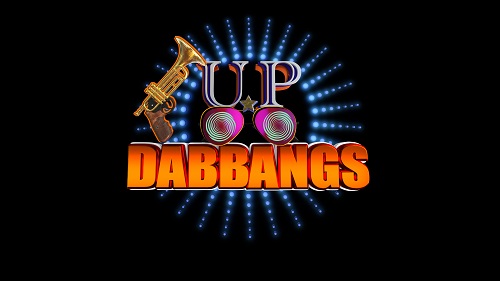 Composite Logo Mark Comprising ‘ Up Dabbangs’ Written In A Stylized Manner Device mark 4869729 Trademark