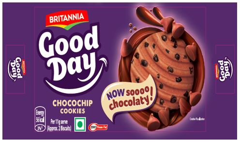 Britannia Good Day Chocochip Cookies Device mark 4871064 Trademark