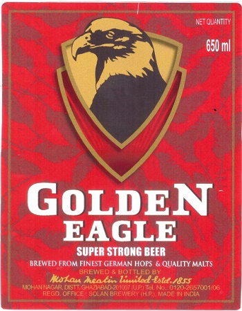 Golden Eagle Super Strong Beer Device mark 4881331 Trademark