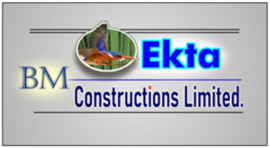 Bm Ekta Constructions Limited Device Of Flying Kingfisher As Per Color Combination Label Device Mark Device mark 4884420 Trademark