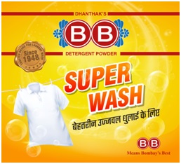 Dhanthak’s Bb Detergent Powder Super Wash Device mark 4888865 Trademark