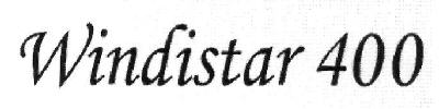 Windistar 400 Device mark 2732518 Trademark