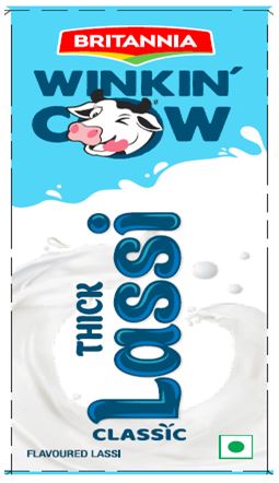 Britannia Winkin Cow Classic Thick Lassi Device mark 4904732 Trademark