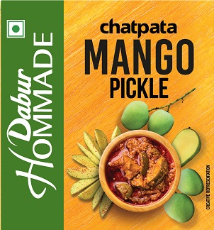 Dabur Hommade Chatpata Mango Pickle Device mark 4905042 Trademark