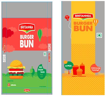 Britannia Burger Bun Device mark 4906788 Trademark